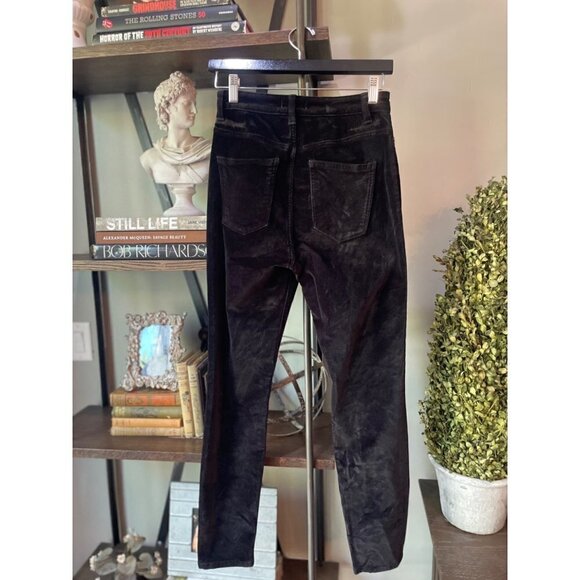DL1961 Chrissy Ankle-Ultra High Rise Velvet Skinny Lost Womens Size 26 - Picture 9 of 15